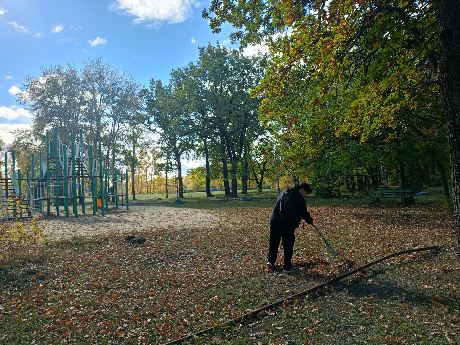 Санитарный день в нашем лагере
