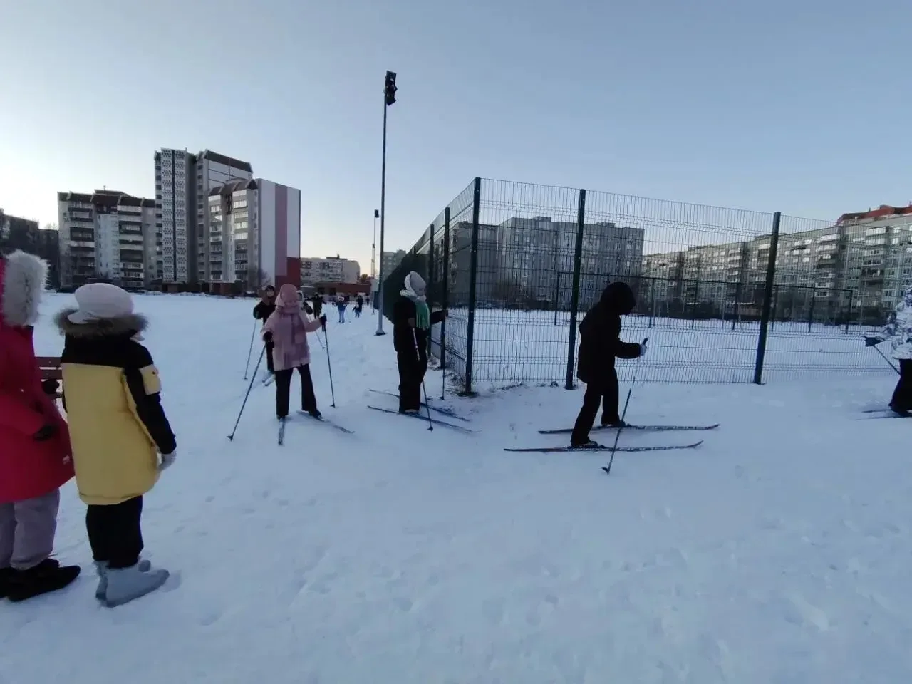 🌨️ Лыжня России в нашей школе!  С 9 по 14 февраля на территории нашей школы состоялась традиционная 