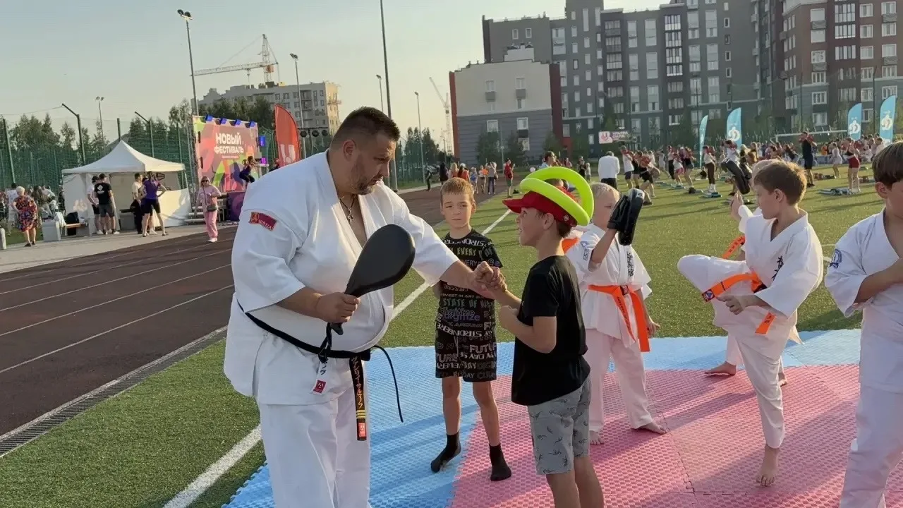 🔴НОВЫЙ ФЕСТИВАЛЬ спорта и фитнеса прошёл ярко и спортивно