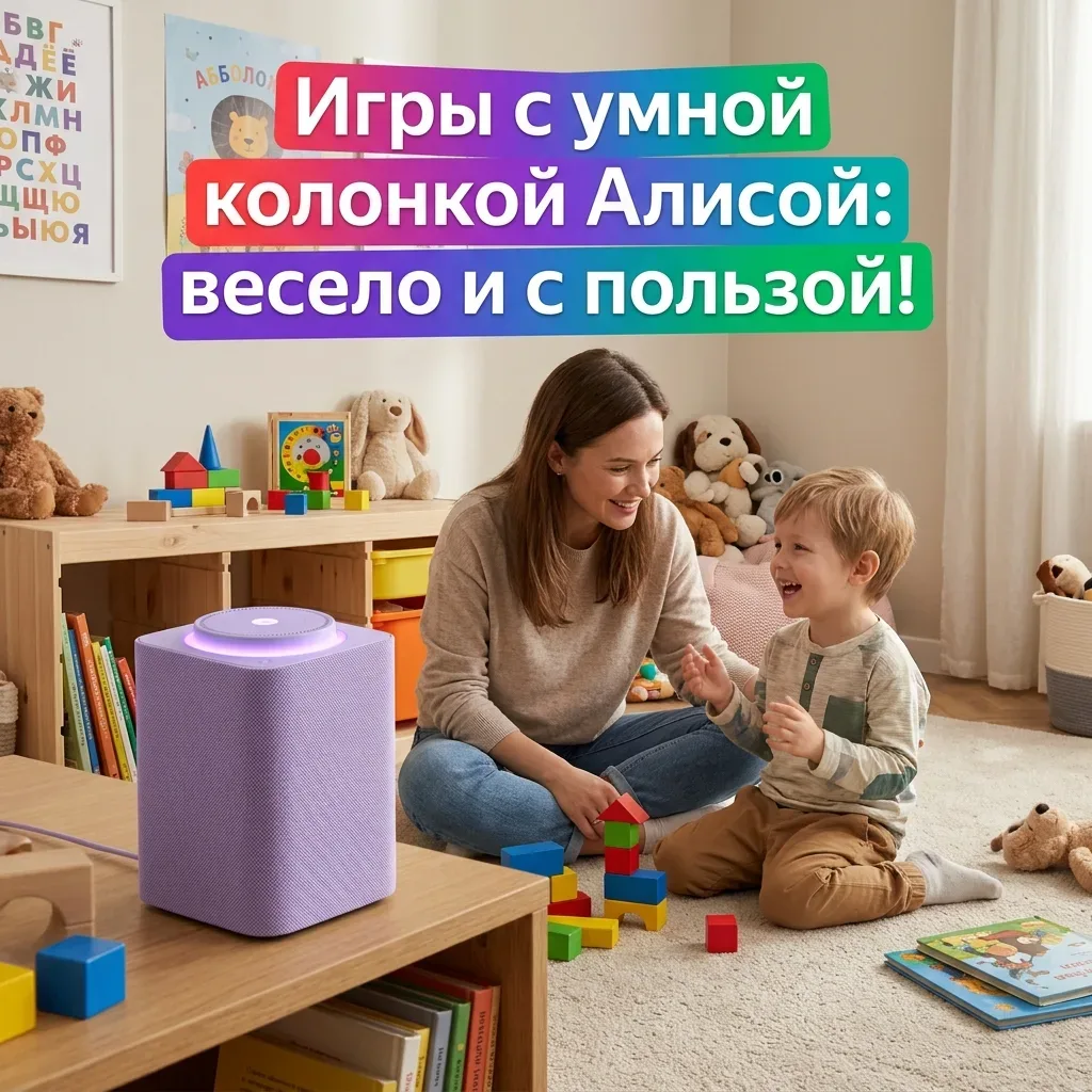 🎉 Игры с умной колонкой Алисой: весело и с пользой! 🎉

Дорогие родители! Хотите провести время с р