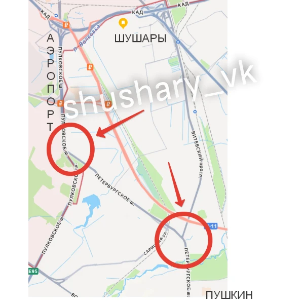 В связи с ПМЭФ ограничат движение на следующих направлениях!