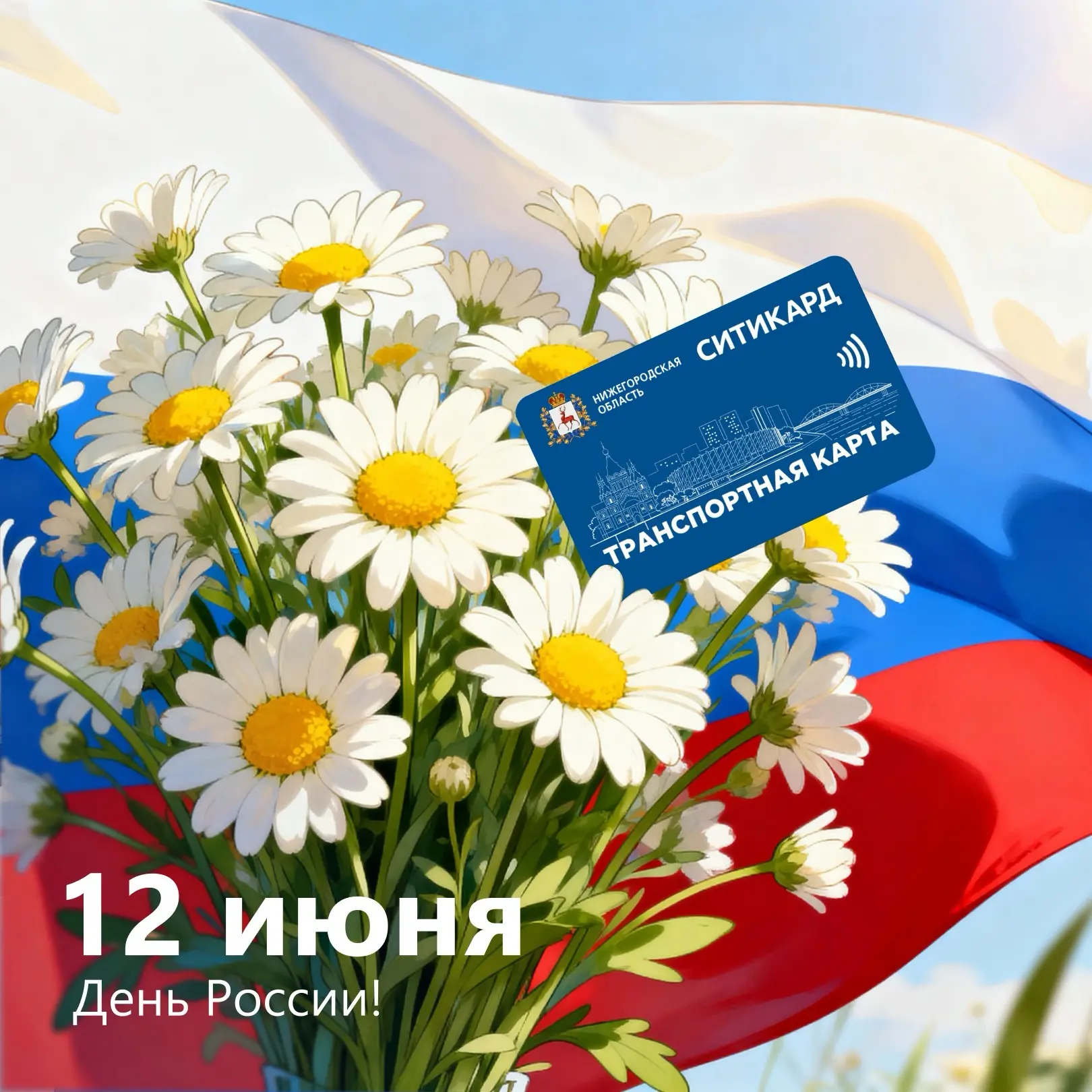 🇷🇺 С праздником! С Днём России!