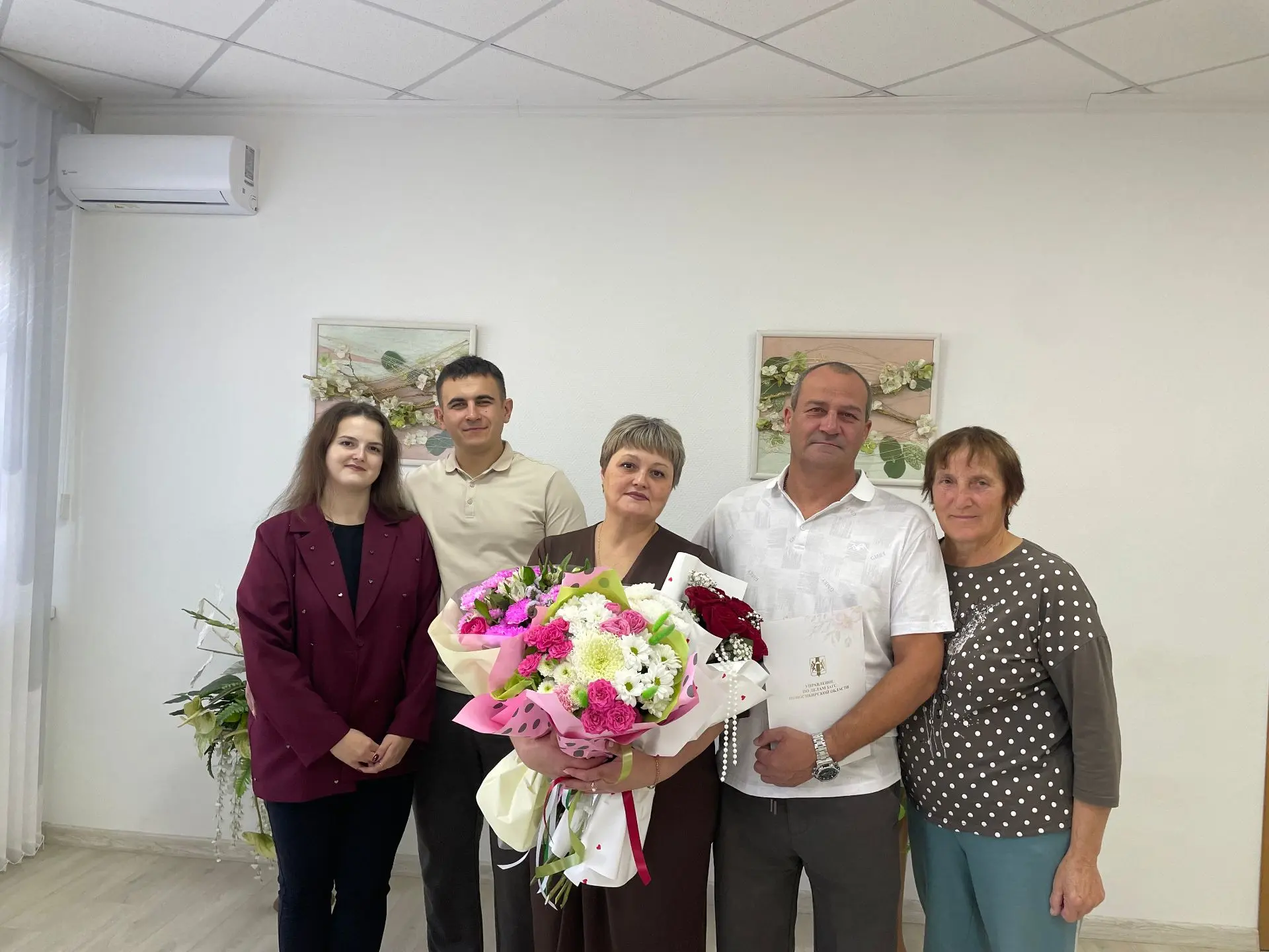 Юбиляры семейной жизни в Каргатском районе.