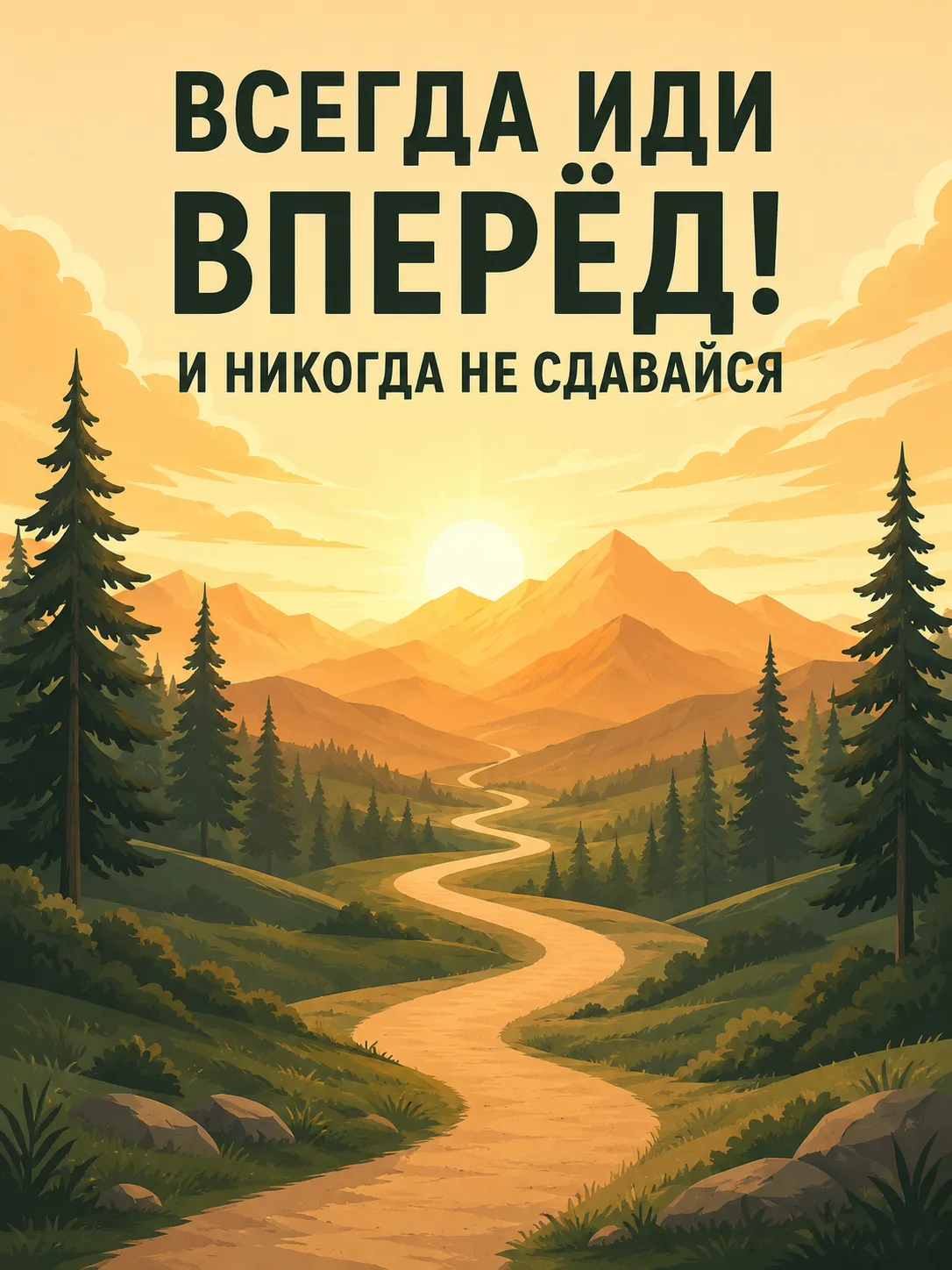 Пусть всё получится! 😉👍