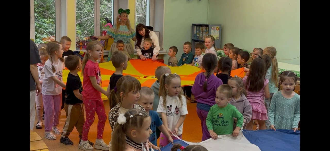 💫Сегодня к нашим ребятам в детский сад  приходил в гости театр овация с развлекательной программой 