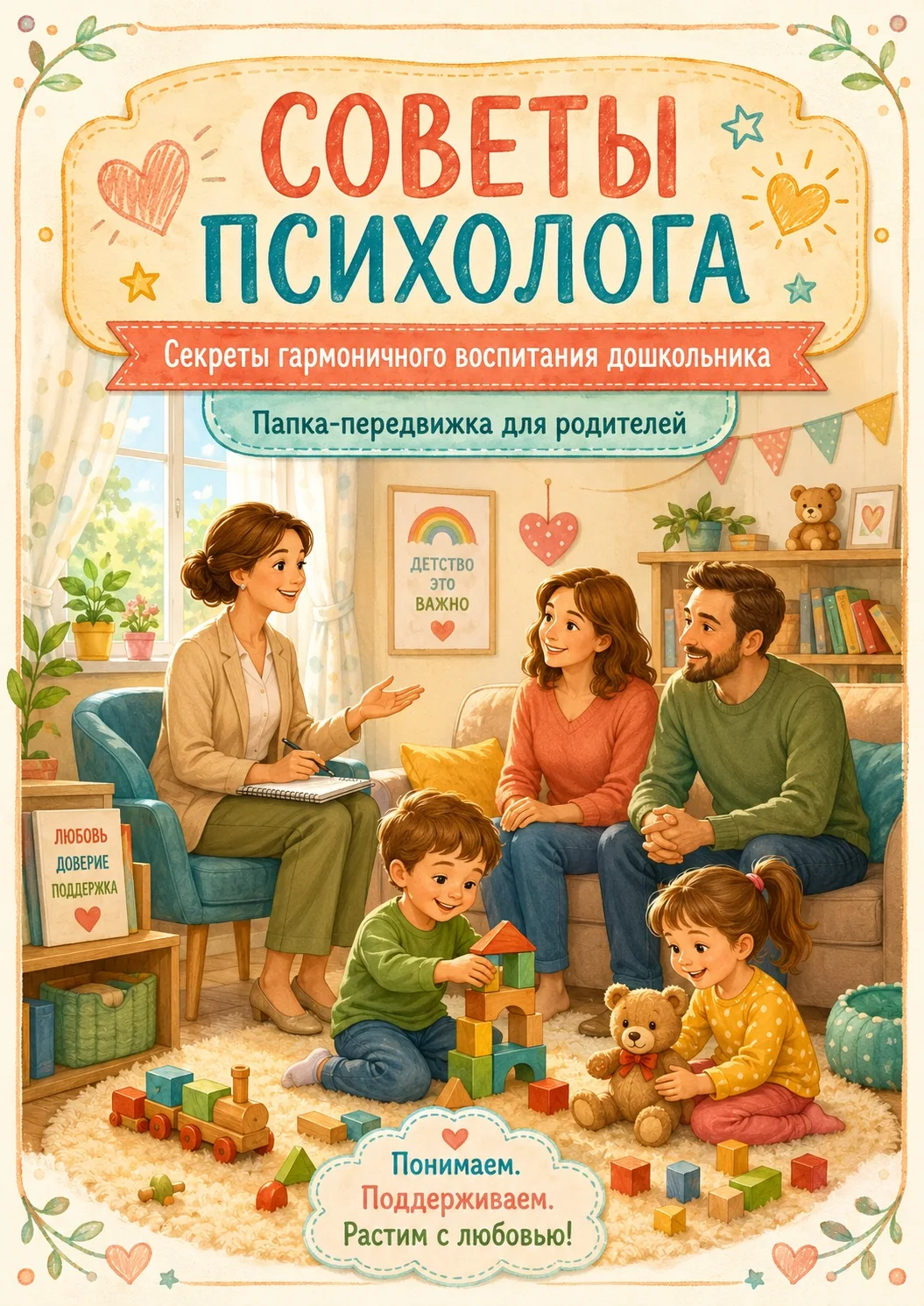 🌿 Советы психолога для родителей дошкольников 🌿