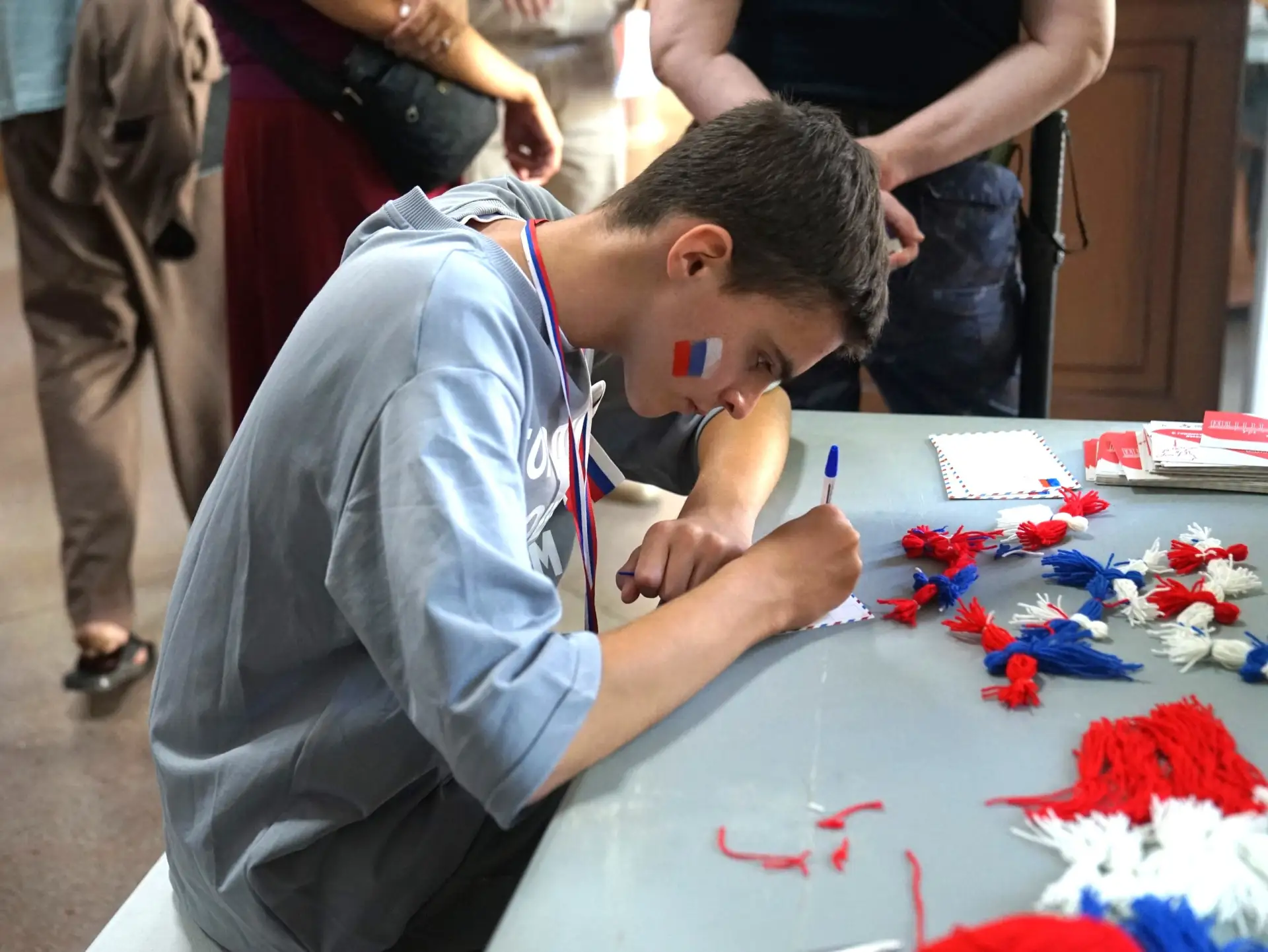 Музей обороны Севастополя провел акцию «Письмо солдату» 21 августа, где каждый желающий...