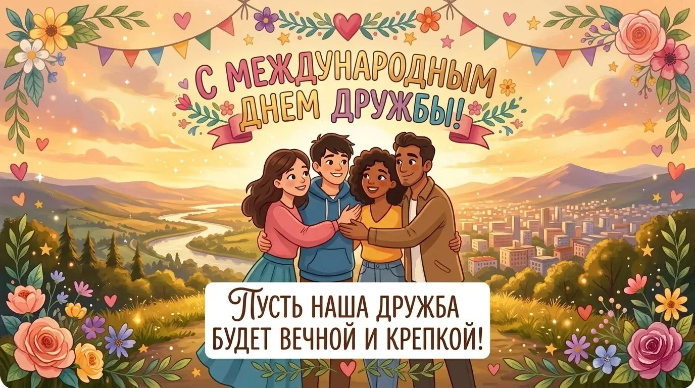 Друзья, с праздником! 🥳

Сегодня весь мир отмечает Международный день дружбы, и это отличный повод 
