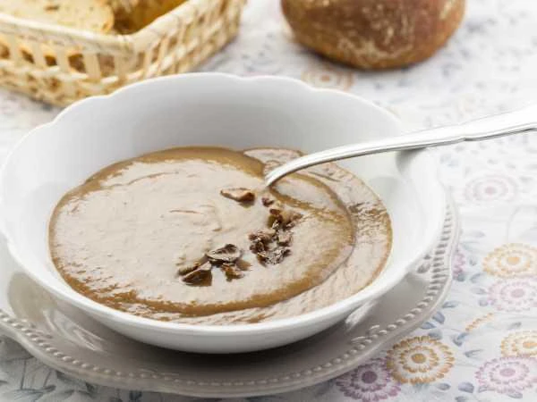 🍄 Суп-пюре грибной из сушеных грибов