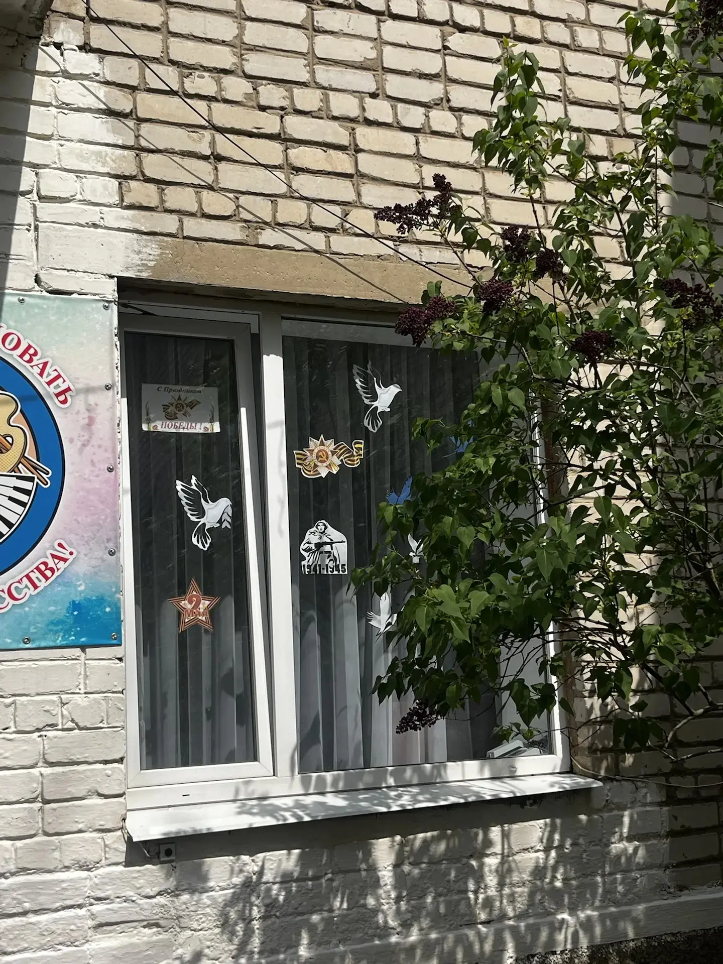 🇷🇺 Мы присоединились ко Всероссийской акции «Окна Победы»!