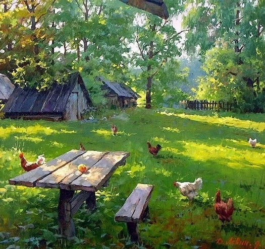 Левин Дмитрий Ильич (1955 г.)

Источником вдохновения Дмитрия Левина является русская природа. Родом