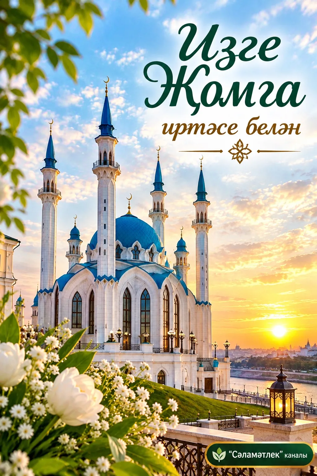 Изге Җомга иртәләре белән, дусларыбыз!