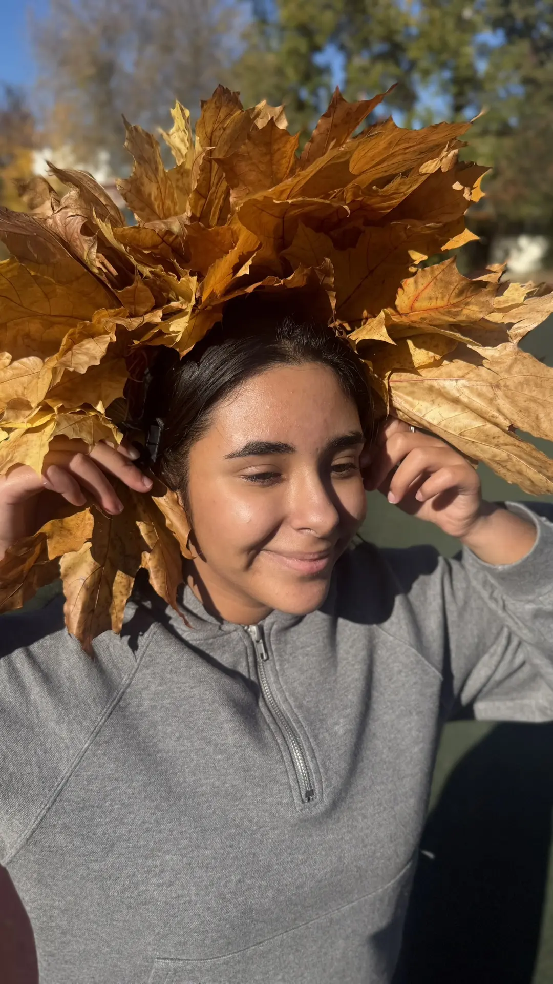 Осень — лучший художник, и сегодня мы учились у неё! 🎨🍂