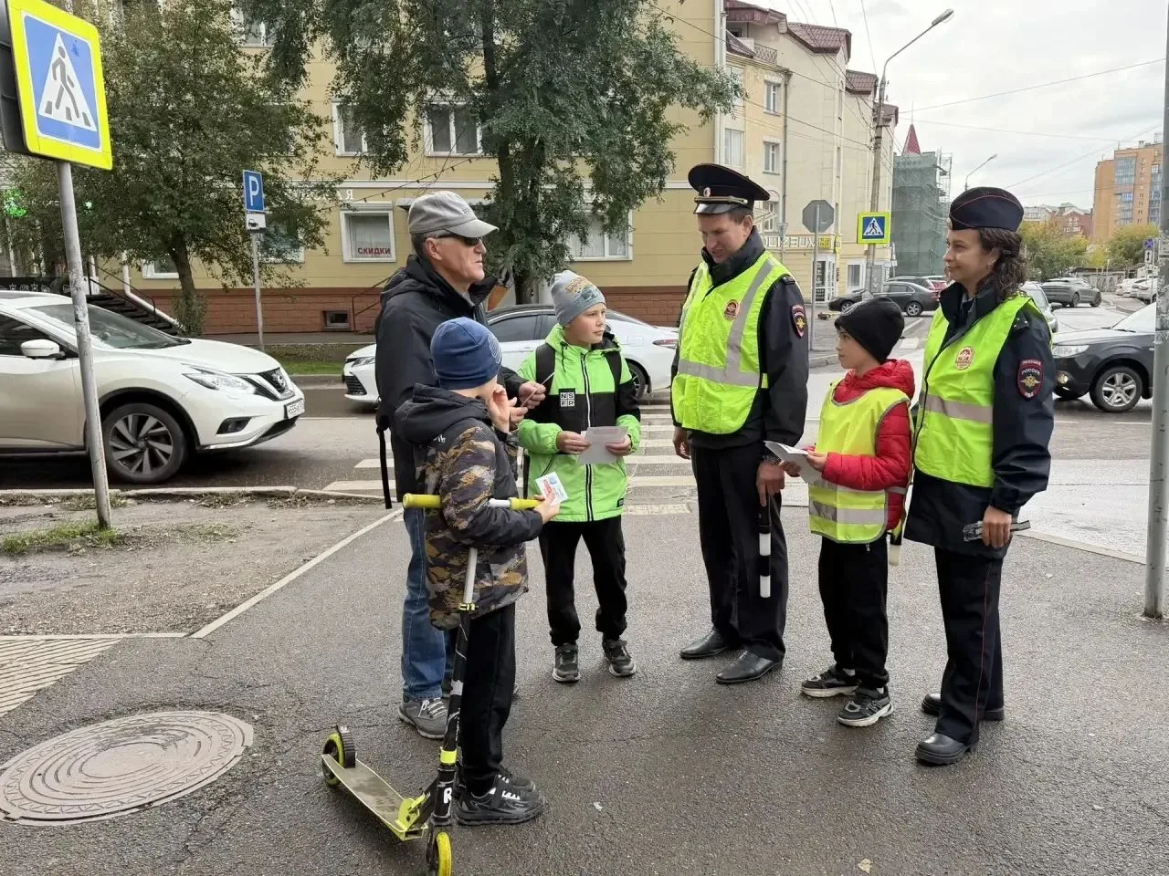 Безопасность на пешеходных переходах: итоги рейда Госавтоинспекции в Красноярске 🚦