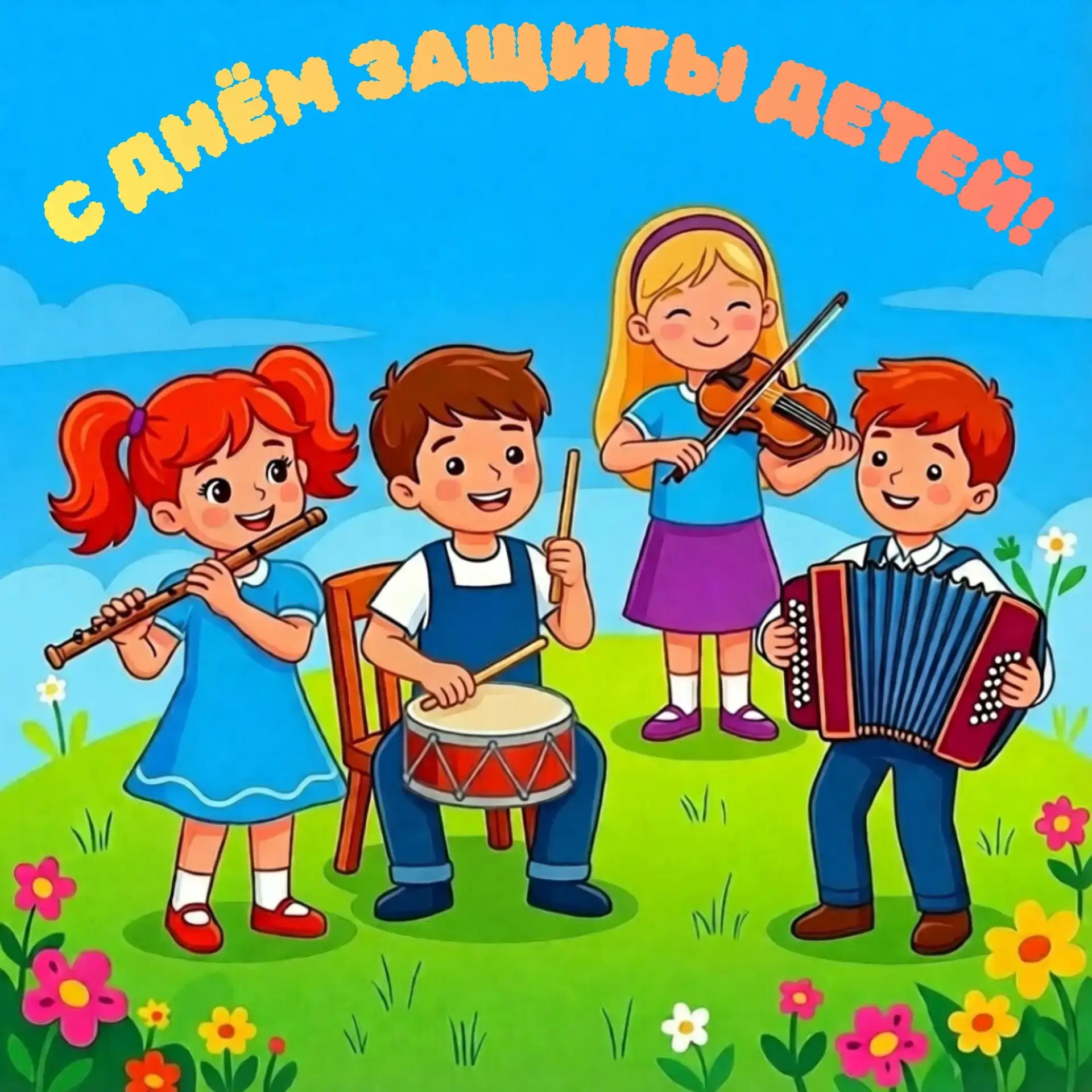 С Днем защиты детей! 🎉

В этот особенный день желаем всем детям:

✨ безоблачного детства;

✨ творче