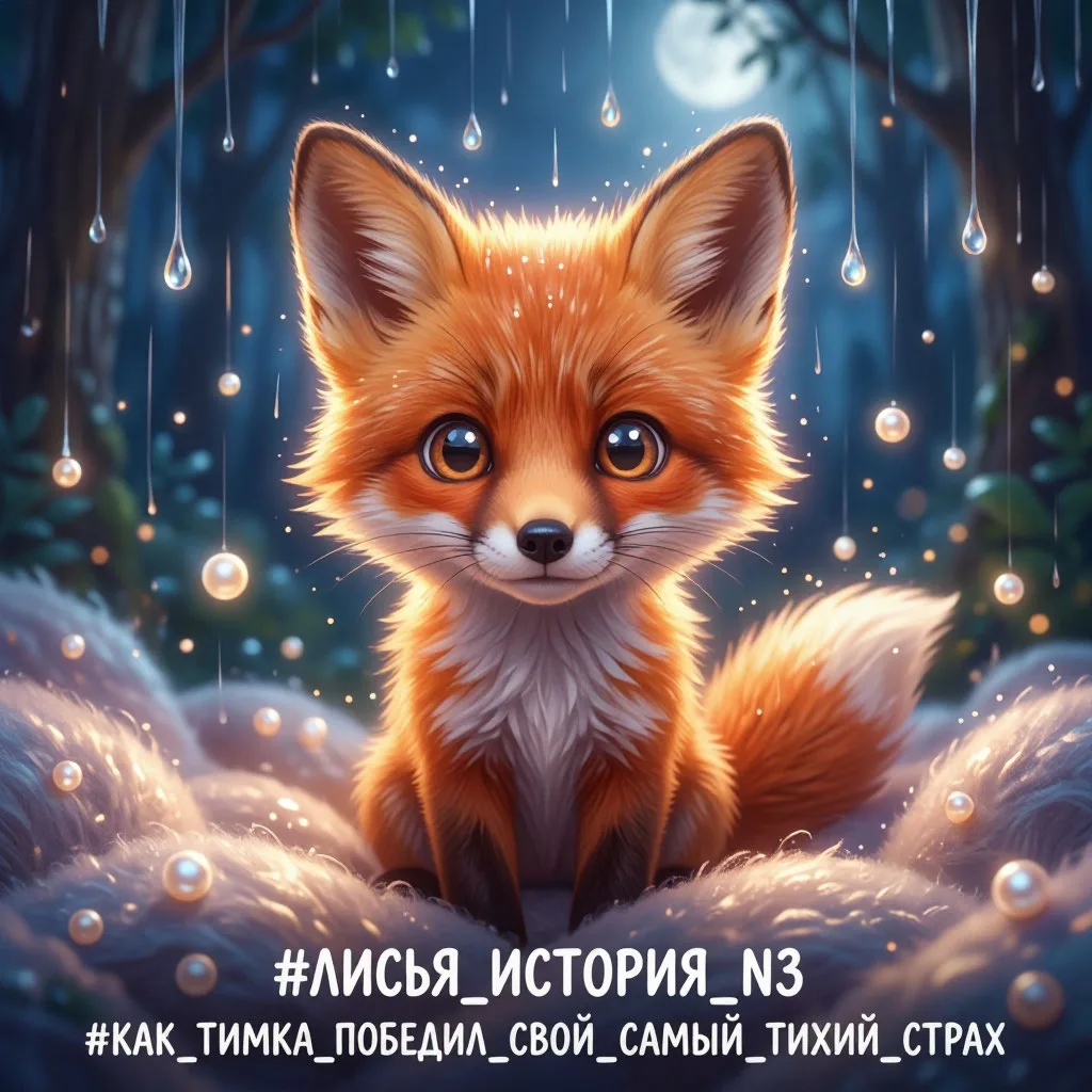 Лисья история №3. Как Тимка победил свой самый тихий страх