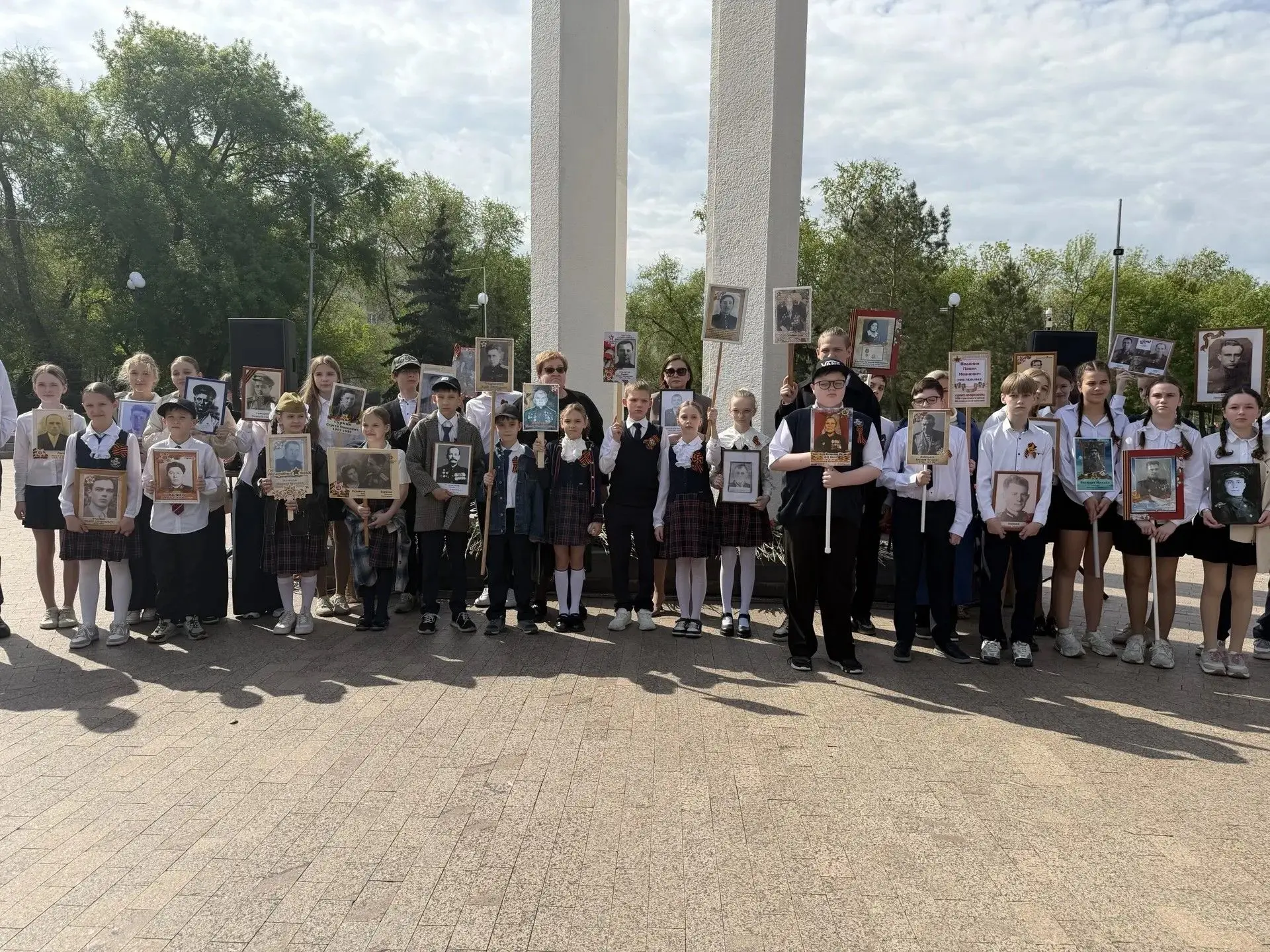 Юные оренбуржцы присоединились к патриотическим акциям в преддверии Дня Победы  В преддверии Дня Поб