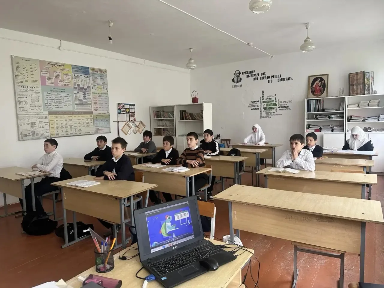 В рамках просветительского проекта «Цифровой ликбез» в нашей школе прошли Уроки цифрово...