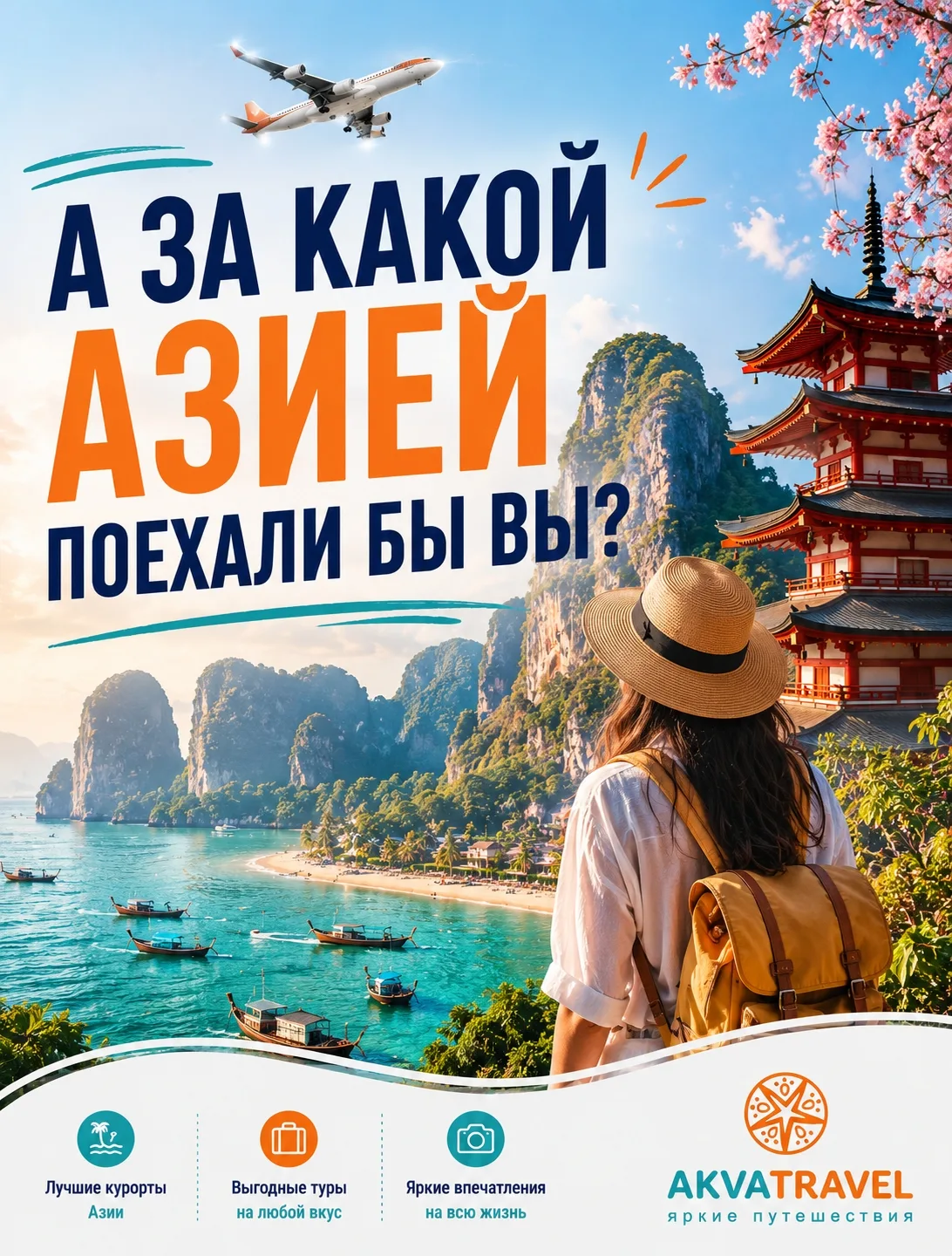 🌏 АЗИЯ — ЭТО НЕ ОДИН ОТПУСК. ЭТО ДЕСЯТКИ СОВЕРШЕННО РАЗНЫХ ПУТЕШЕСТВИЙ