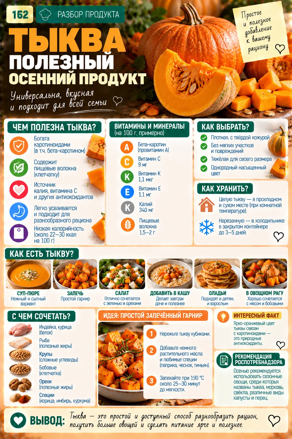 🛒 РАЗБОР ПРОДУКТА: ТЫКВА