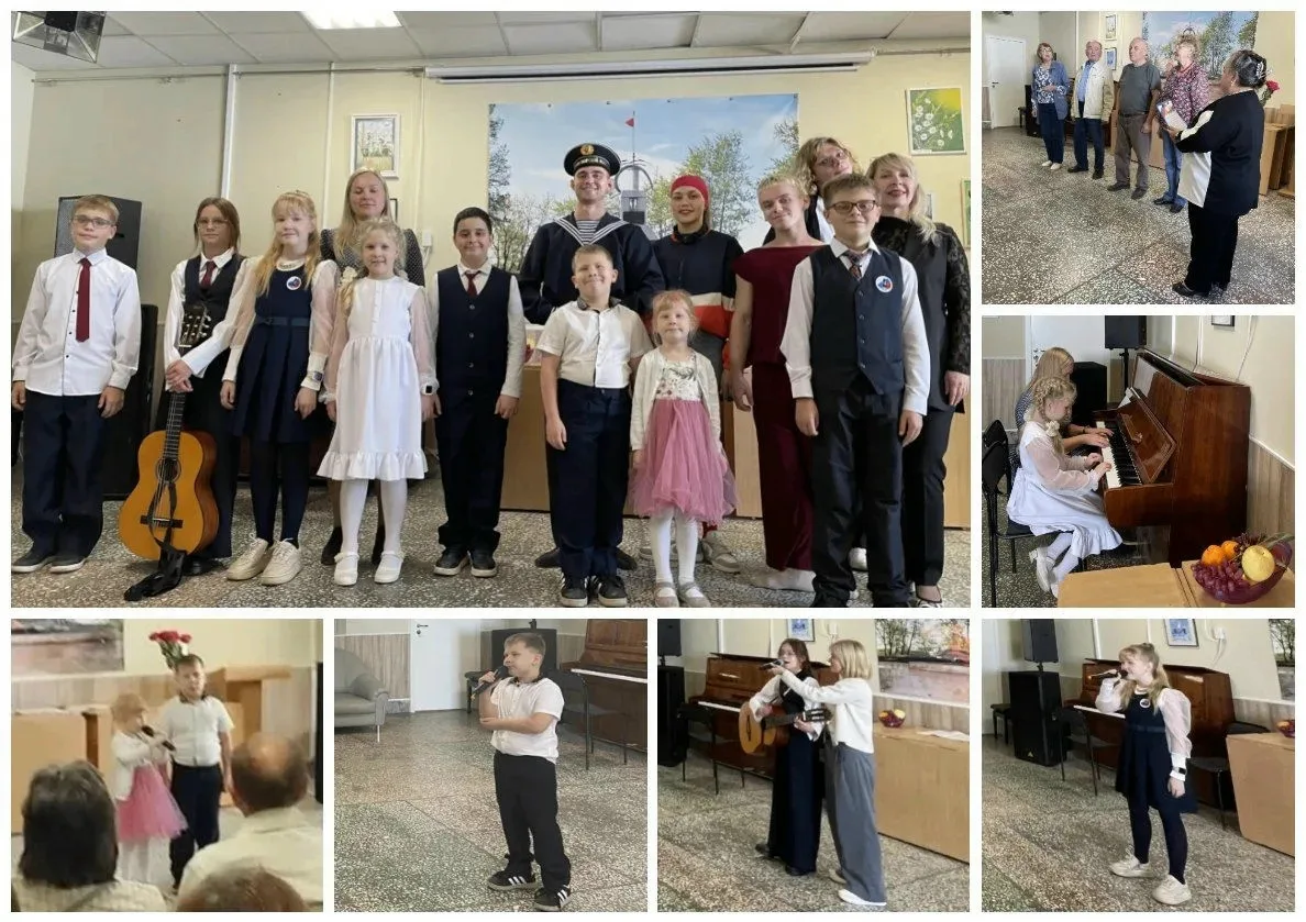 🎶 Юные артисты гимназии подарили концерт ветеранам Мотовилихинского района