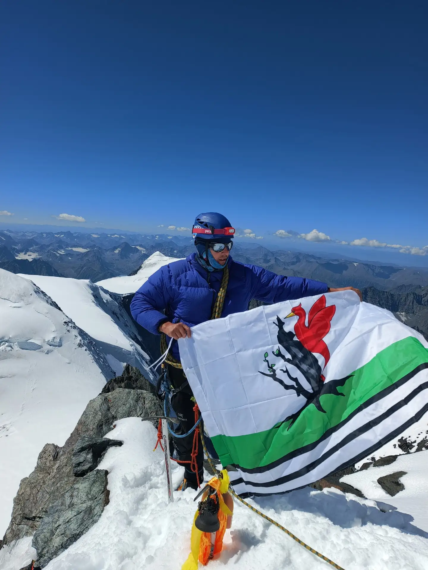 Белуха. 4506 метров. Высшая точка Сибири.🏔