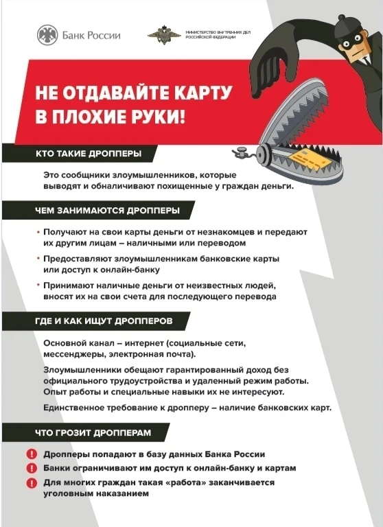 💸 Дропперы: почему это статья, а не подработка                                        ...