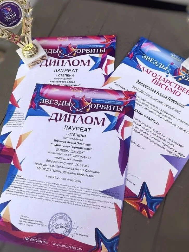 🌟 «Звезды Орбиты»: наши звёзды снова в сиянии!
7 июня на Международном многожанровом конкурсе-фести