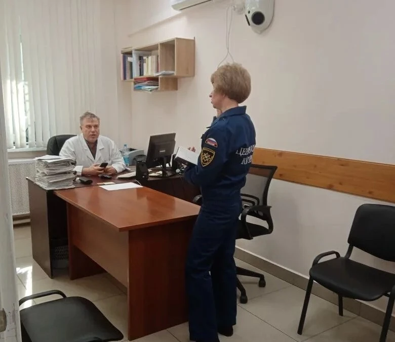В БУ «Советская психоневрологическая больница» прошла учебная эвакуация сотрудников и п...
