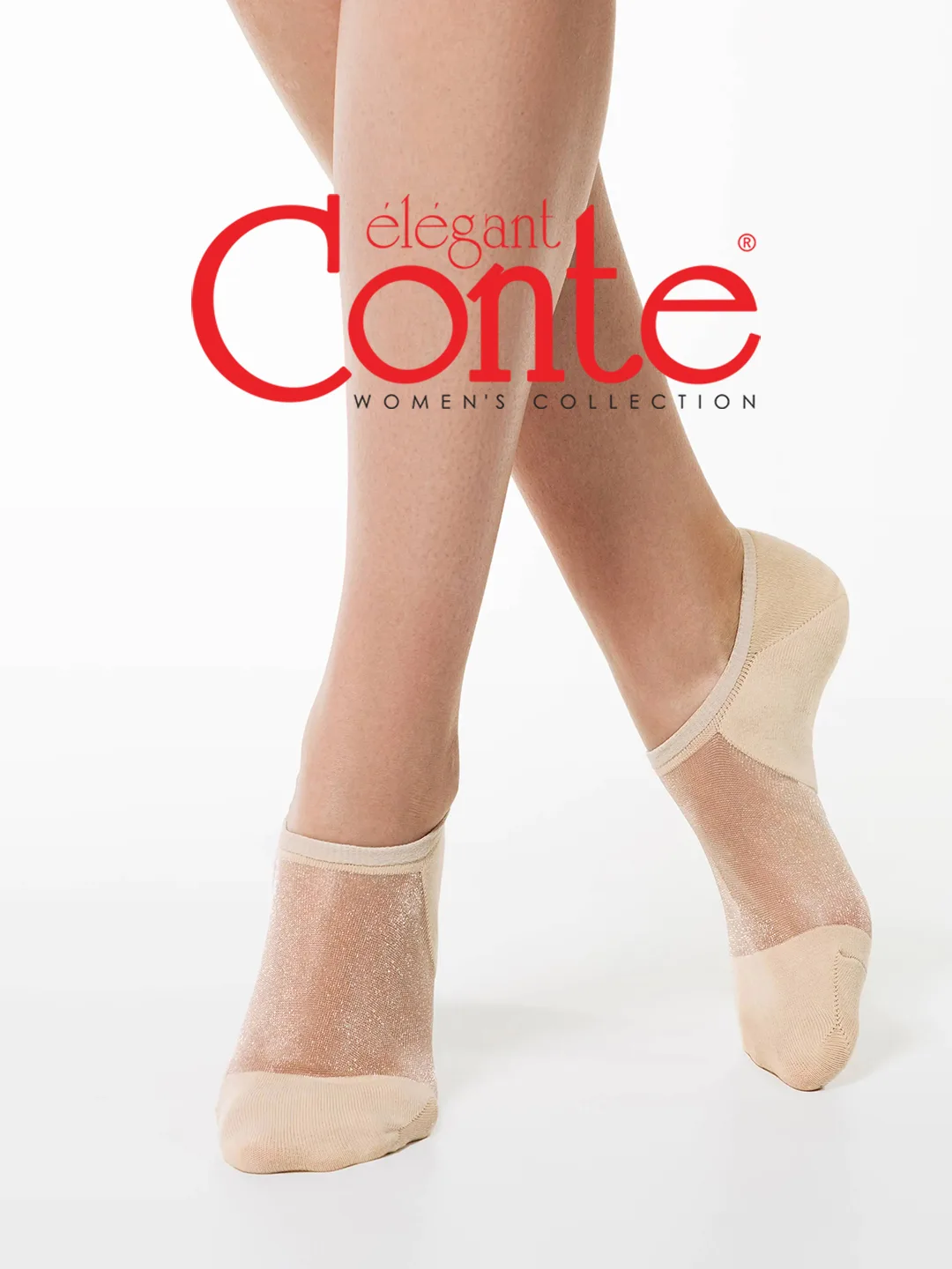 Носки женские ультракороткие Conte ACTIVE