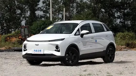❗️Подборка самых интересных автомобилей на электродвигателе:

1. Geely Geometry E 2022 года
- Запас 
