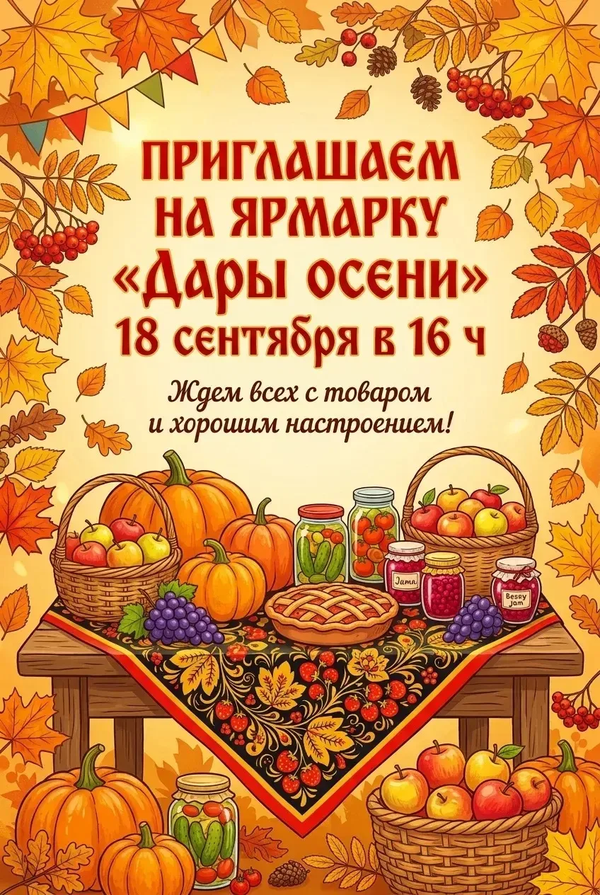 🍂 🎉Ярмарка в саду: Осень золотая, всех нас собирает! 🍂