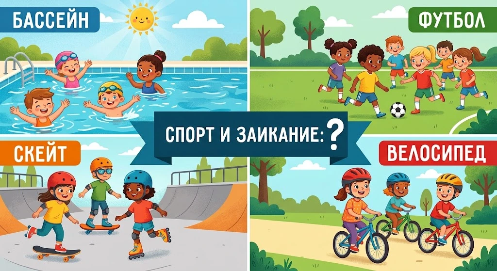🏃 Спортивные секции для ребёнка с заиканием: что можно, а что лучше отложить. Давайте ...