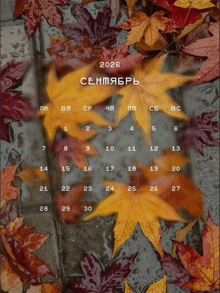 Что для вас СЕНТЯБРЬ?🍁