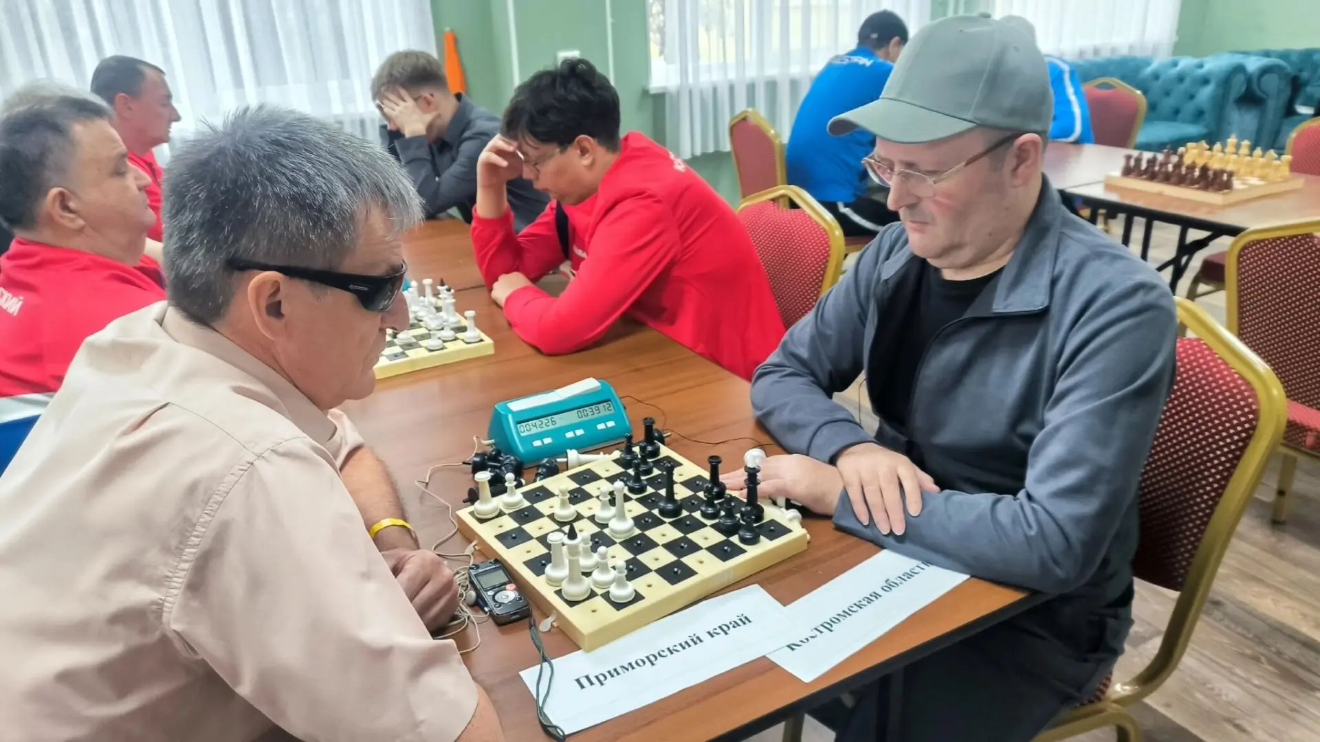 Костромичи с нарушением зрения стали чемпионами по шахматам