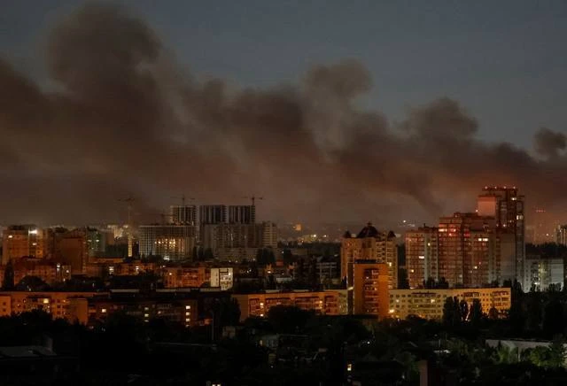 🇷🇺 Утренний Киев после ночных прилётов🔥🔥🔥