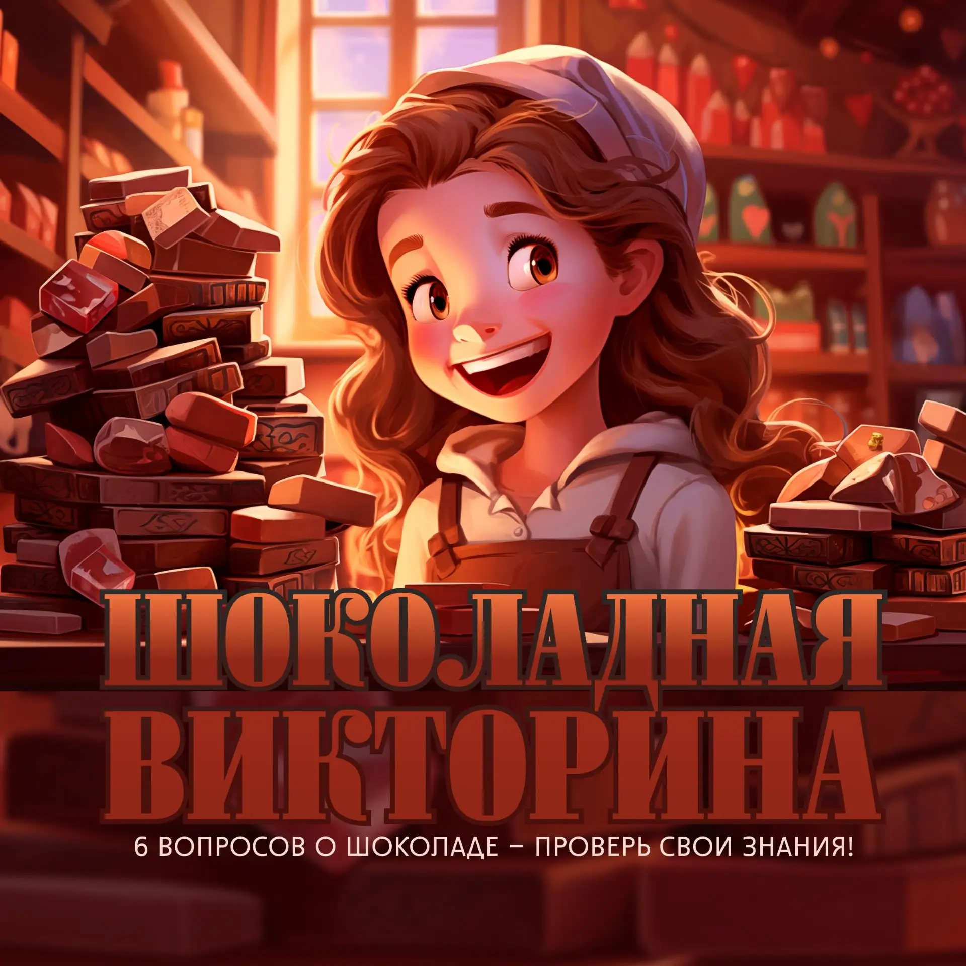 🍫  Шоколадная викторина 

11 июля в России отмечают Всемирный день шоколада — праздник, который люб