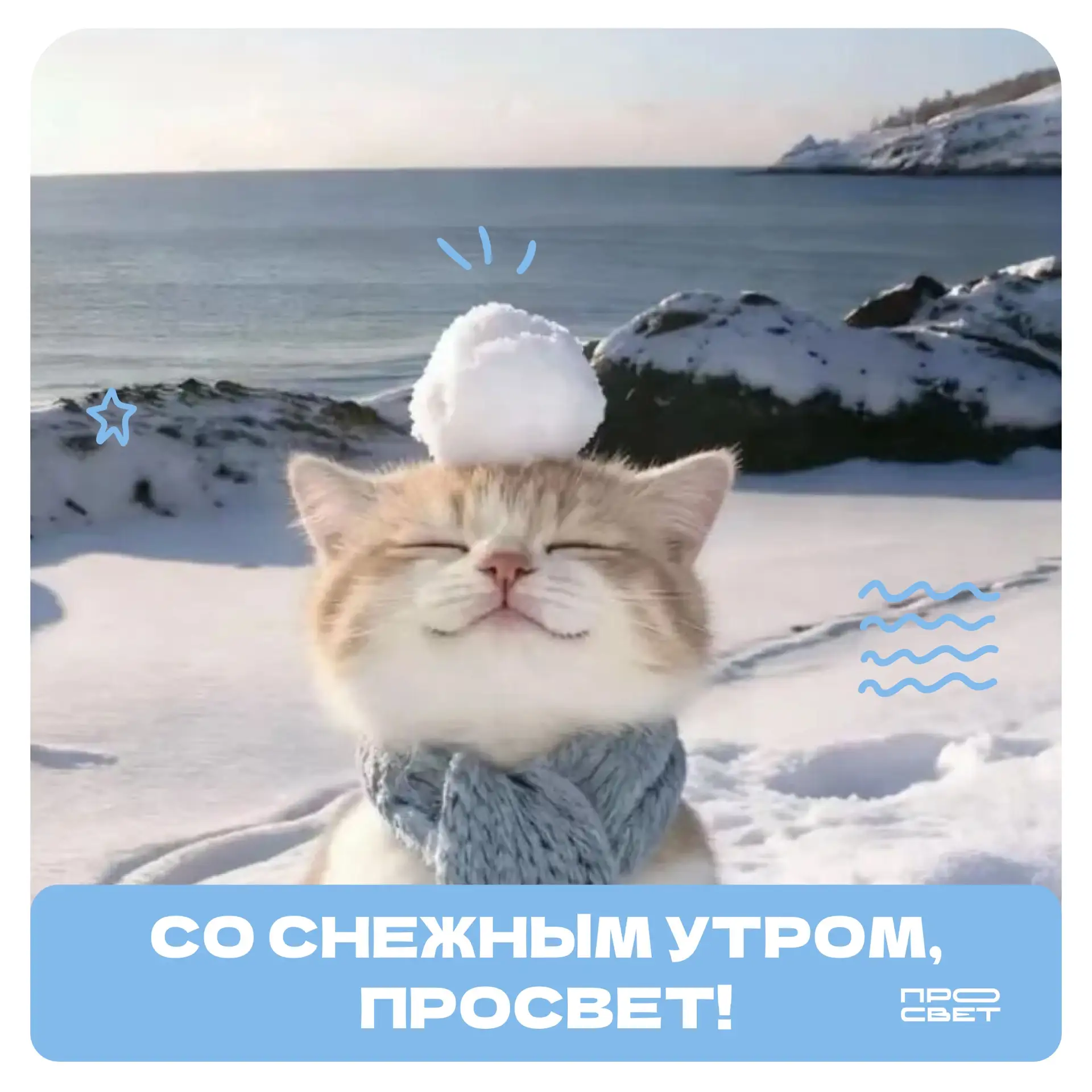 Весна сказала «попозже» ✨  За окном сегодня разгулялась зима, но пусть это добавит бодрости и настро