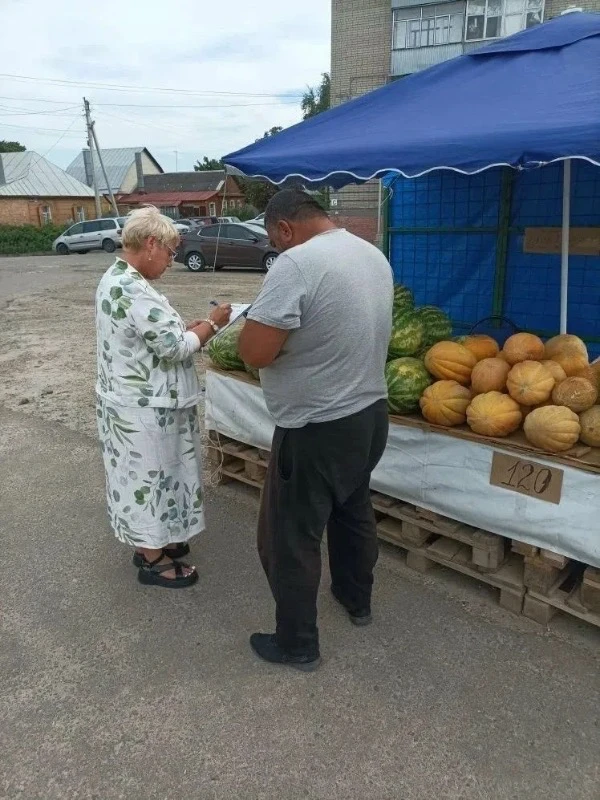 📢 На улице Бастионной в Тамбове выявили незаконную торговлю