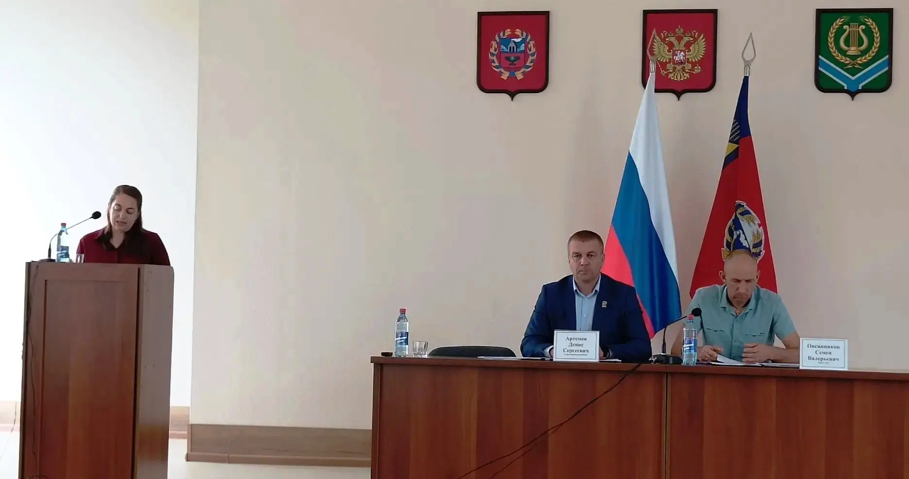 Участие в сессии Бийского района Совета народных депутатов