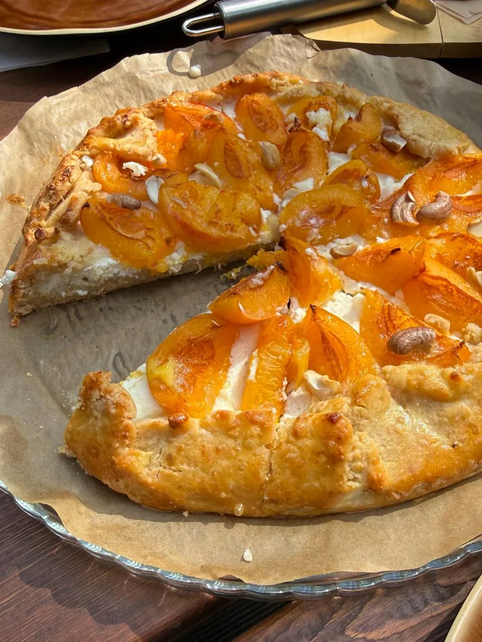 Сегодня утром испекла нереальную вкусноту🍑