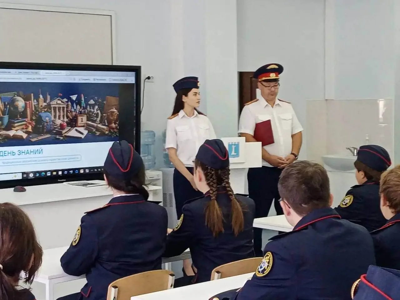 Урок мужества для первых кадетов СШ №3 🇷🇺