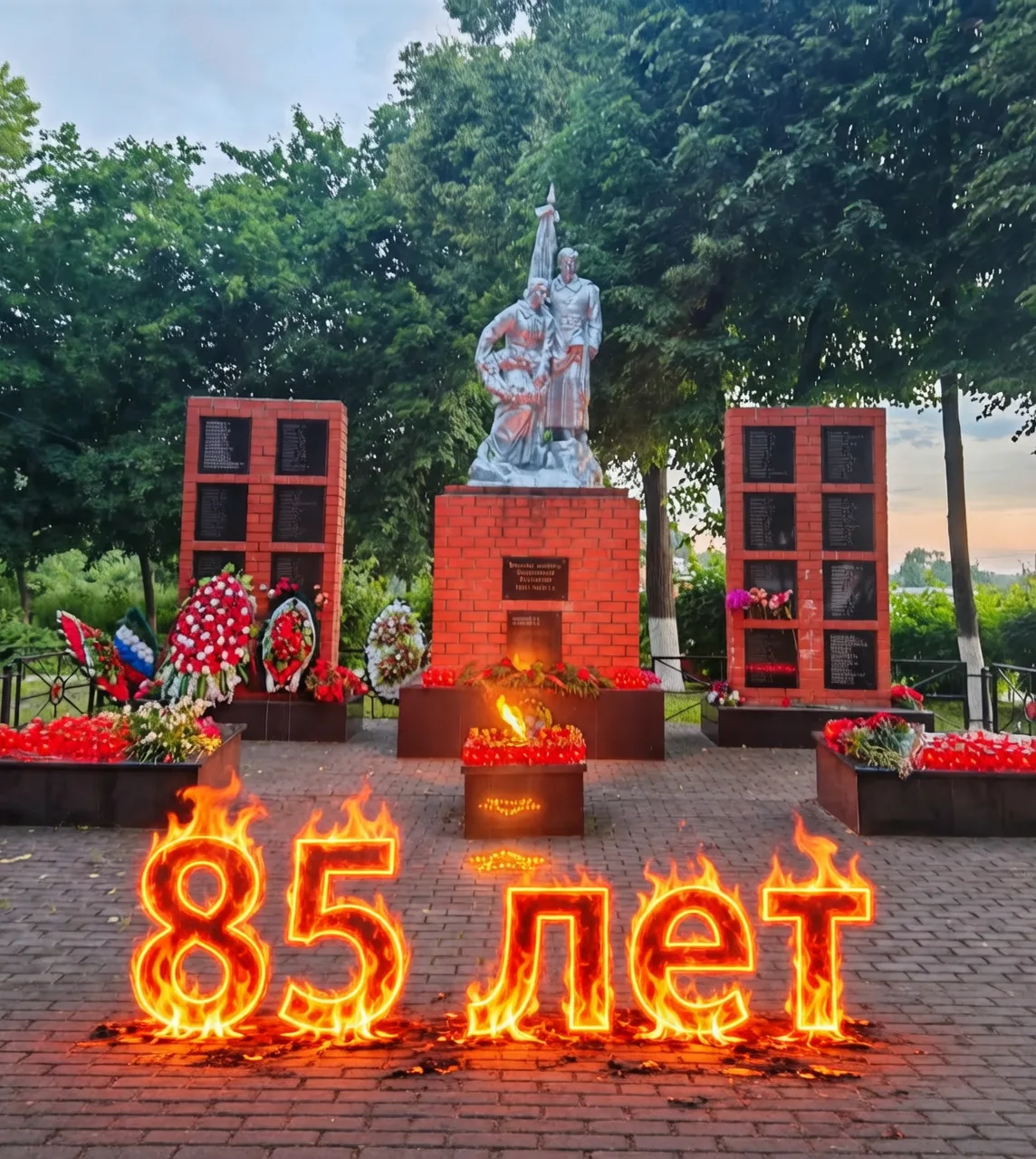 🕯️🕯️🕯️ Свеча памяти! 🕯️🕯️🕯️ 

✅ Сегодня, 21 июня, жители посёлка Вороты́нск собрались на приво
