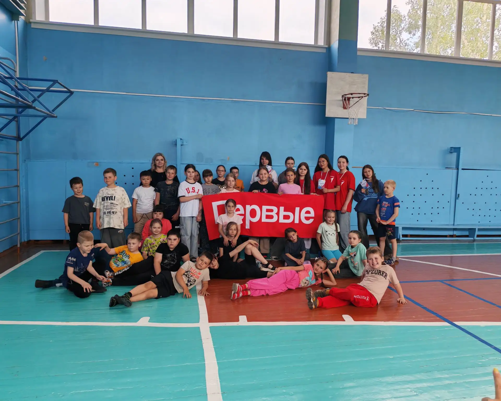 День ярких эмоций: «Движение Первых» в лагере «Солнышко»!