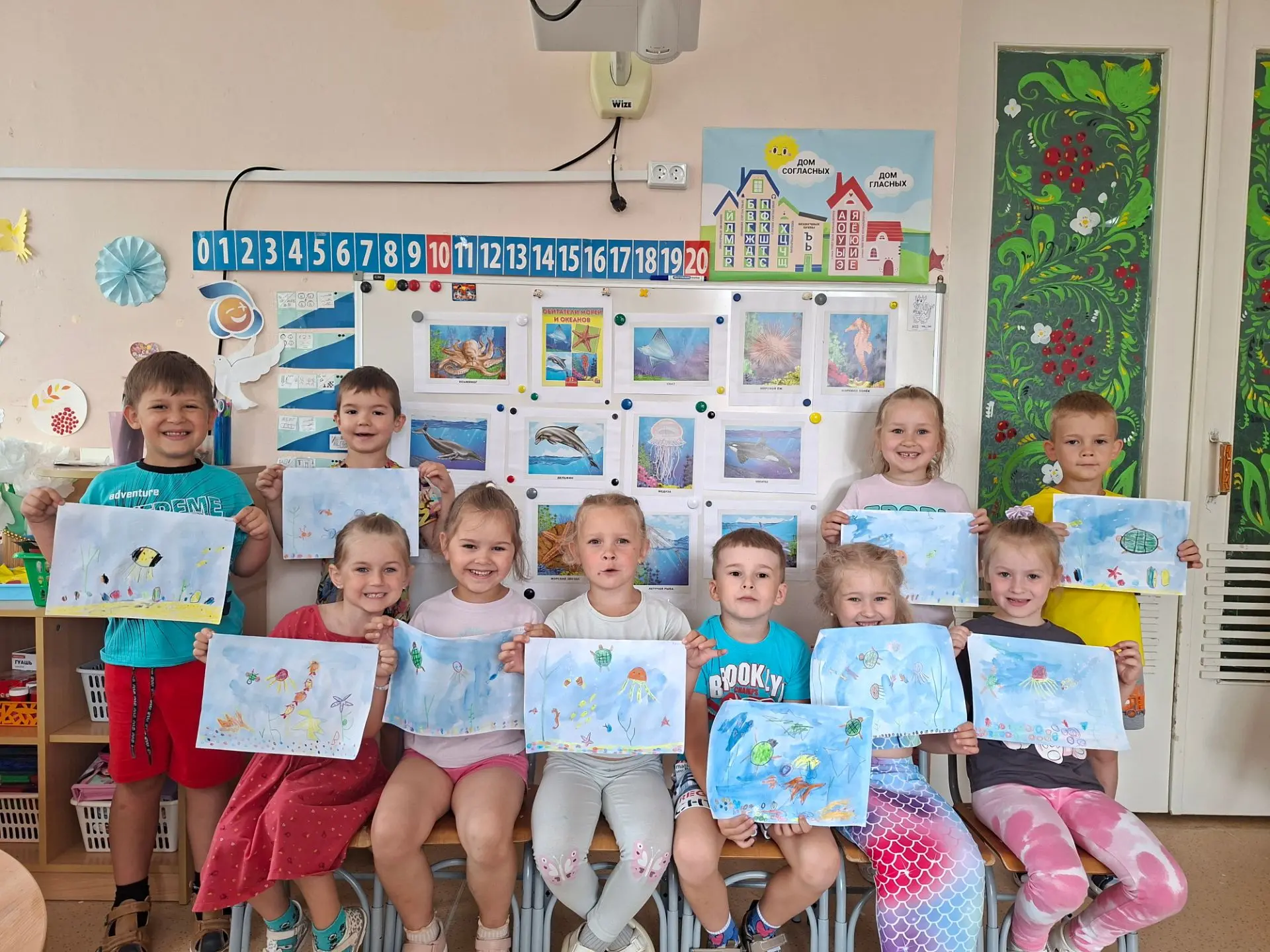🐠🦀🐙🐚Путешествие в подводное царство🪸🪼🐡🐢
На этой неделе #Солнышки отправились в увлекательное