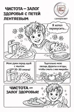 Знаете ли вы, что простое мытье рук может уберечь вас от множества болезней? 🤔

✅ Почему это важно?