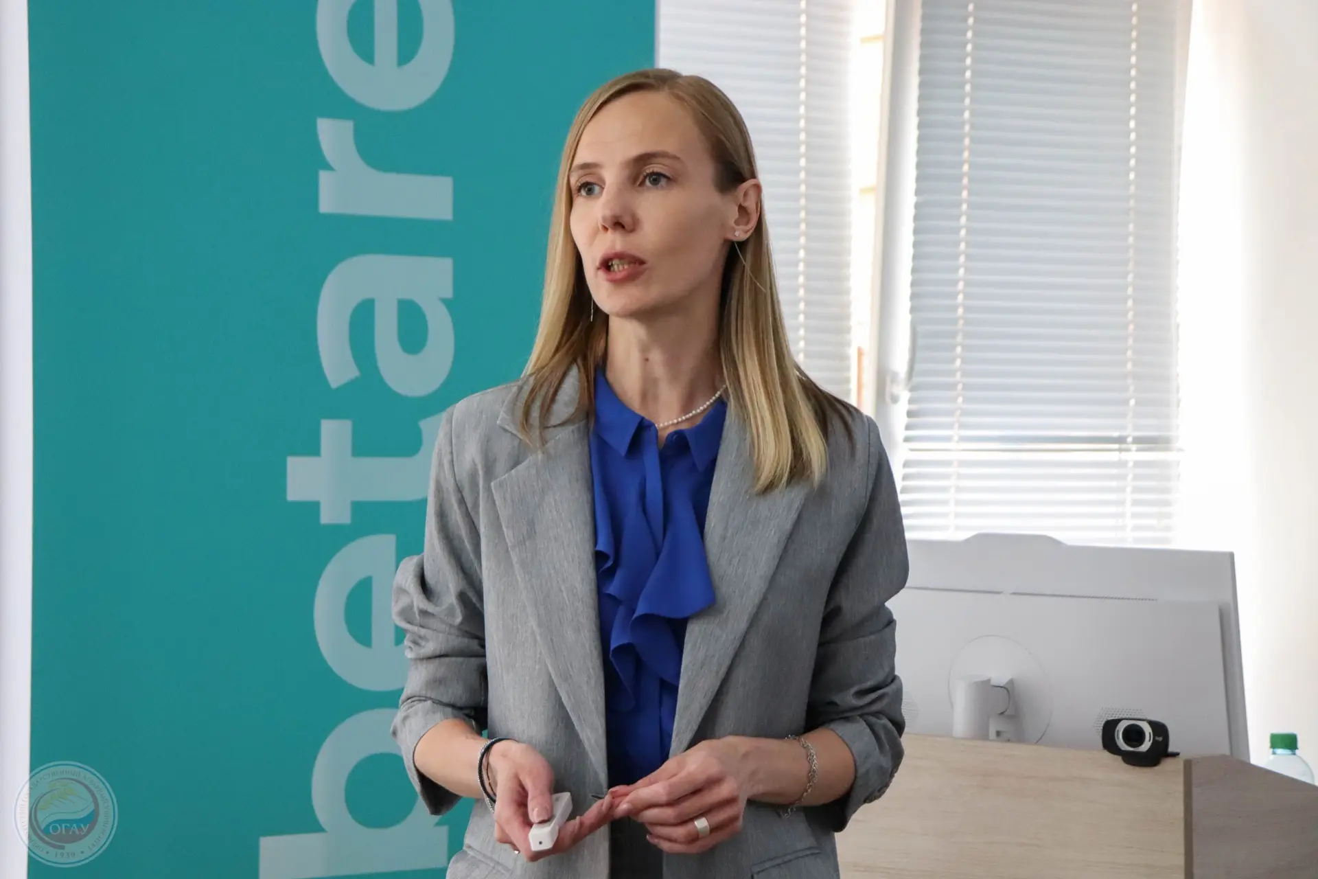 🗣Сегодня в ОГАУ говорили о сложном — и на понятном языке.   В вузе прошла лекция от эксперта проекта