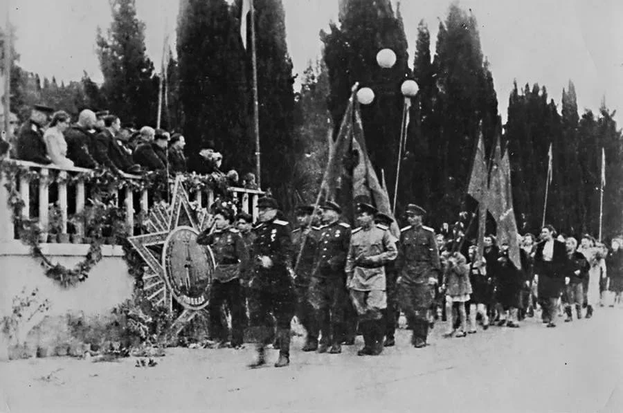 С 1941 по 1946 годы наш курорт был городом-госпиталем