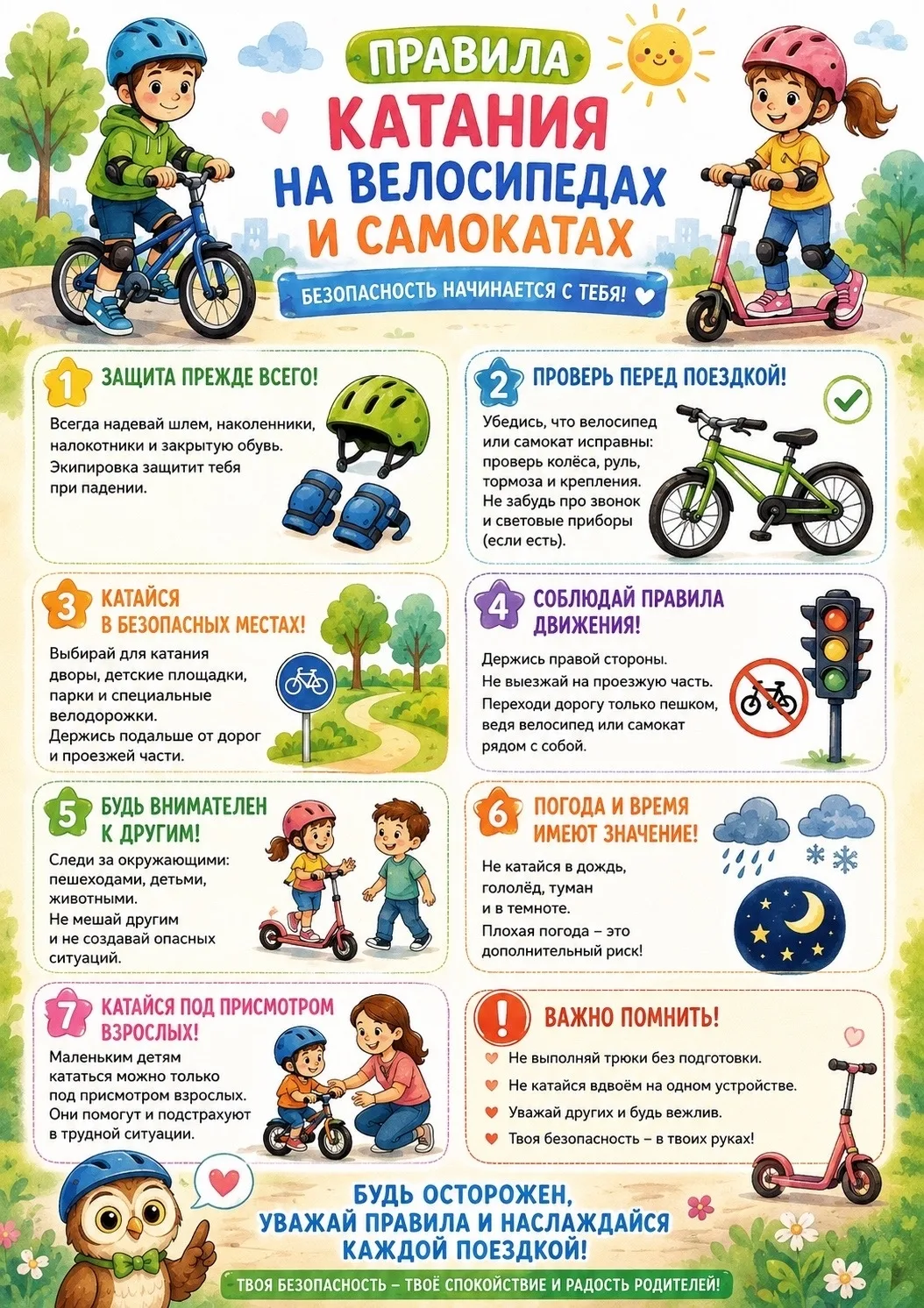 Лето в самом разгаре! ☀ Вспоминаем плавила для самых юных велосипедистов и тех, кто люб...