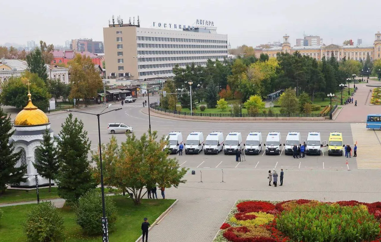 🚑Приангарье получит 15 новых машин скорой помощи